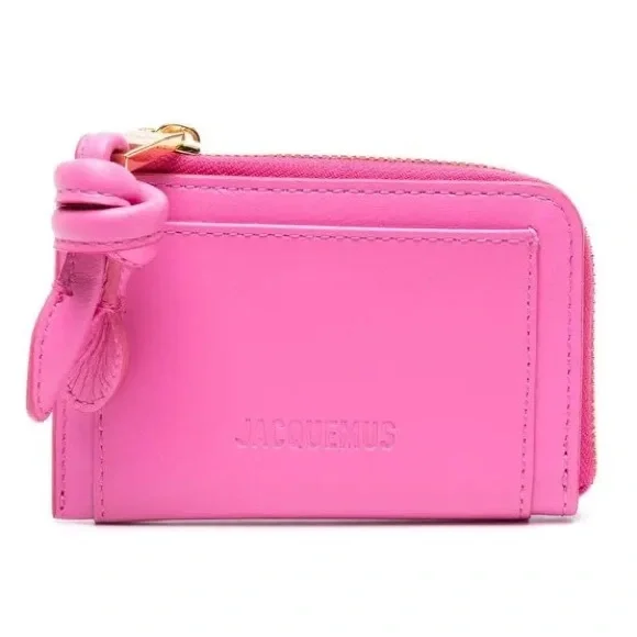 Jacquemus Vibrant Pink Wallet Like New - Picture 1 of 4